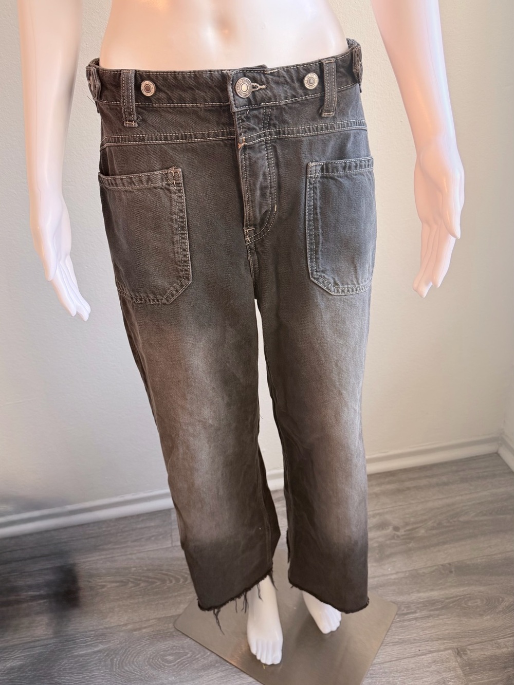 FREE PEOPLE - PALMER CUFFED JEANS